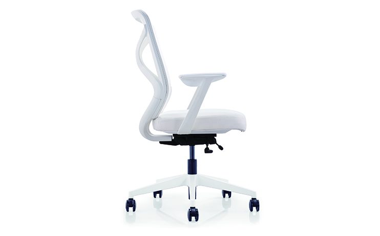 כסא משרדי – כסא עובד דגם HERODS לבן מס' 475