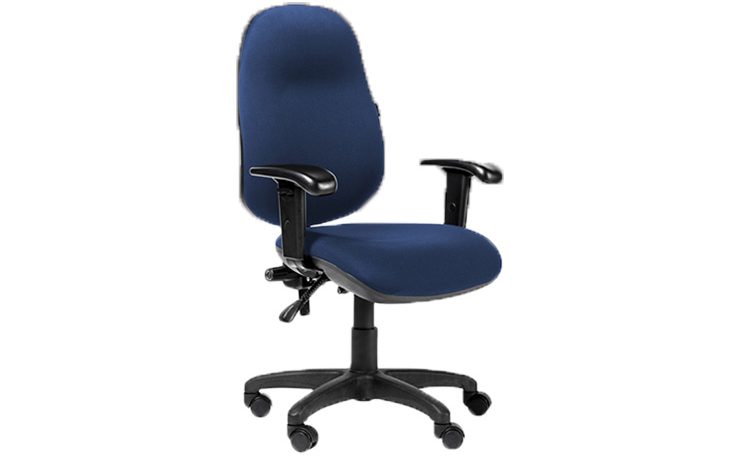 כסא משרדי – כסא עובד – דגם STAR גבוה ידיות מתכווננות מס’ 113